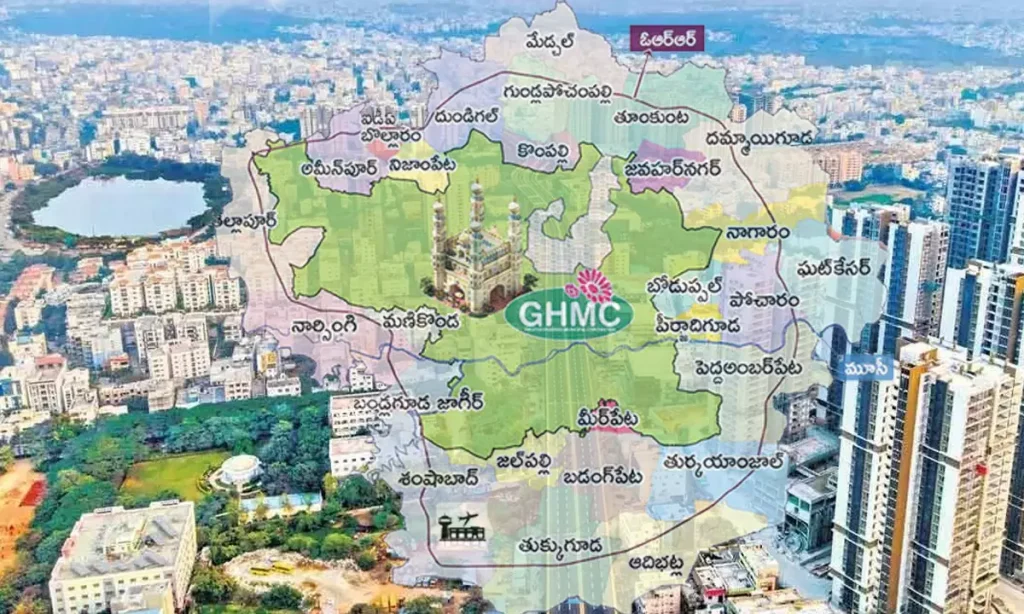 3కార్పొరేషన్లుగా హైదరాబాద్​.. గెజిట్​ విడుదల